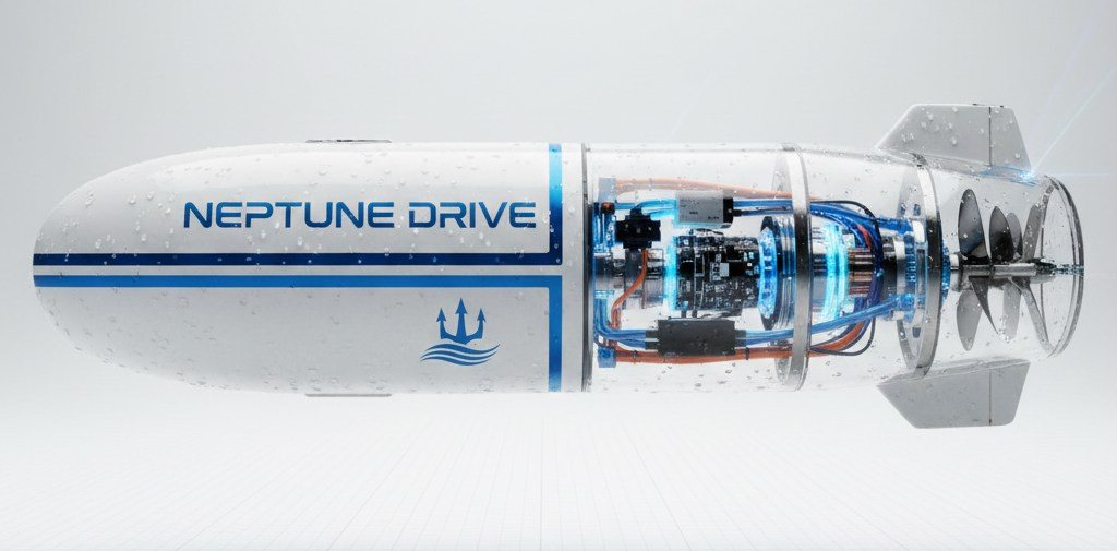 Neptune Drive propulsion section cutaway