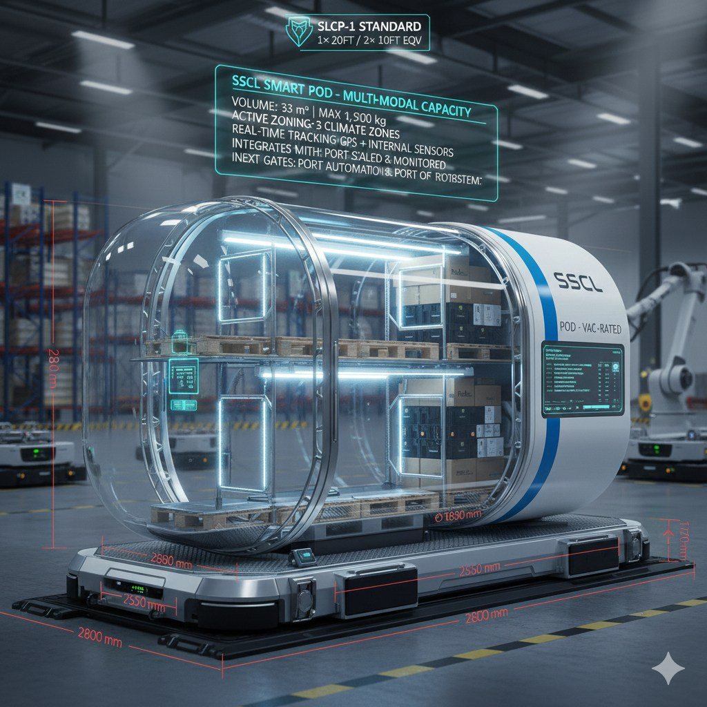 Neptune Drive smart cargo pod