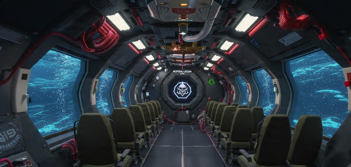 Neptune Legion troop cabin